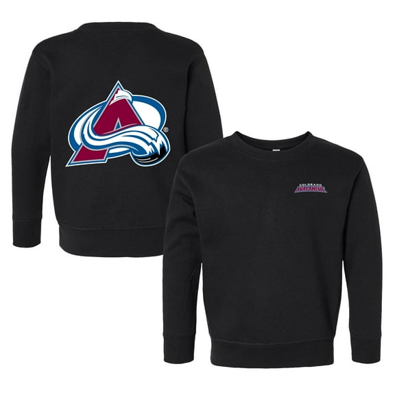 Toddler Chad & Jake Black Colorado Avalanche Pullover Sweatshirt