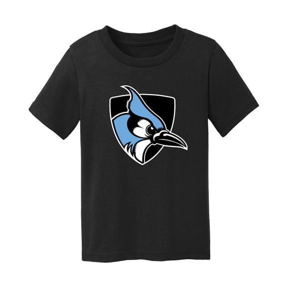 Toddler Chad & Jake  Black Johns Hopkins Blue Jays Logo T-Shirt