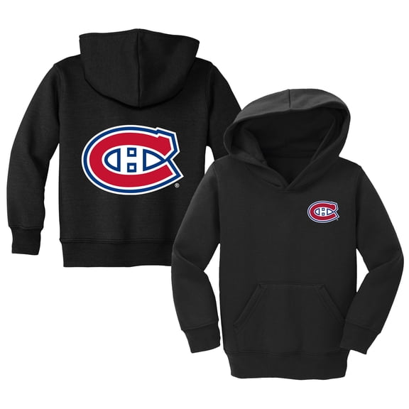 Toddler Chad & Jake Black Montreal Canadiens Pullover Hoodie