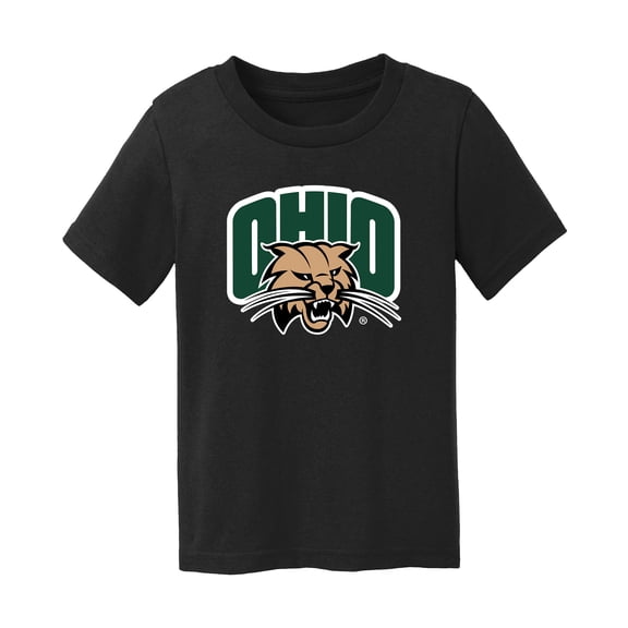 Toddler Chad & Jake Black Ohio Bobcats Logo T-Shirt
