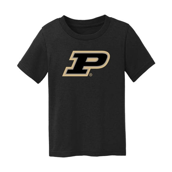 Toddler Chad & Jake Black Purdue Boilermakers Primary Logo T-Shirt