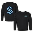 thumbnail image 1 of Toddler Chad & Jake Black Seattle Kraken Pullover Sweatshirt, 1 of 1
