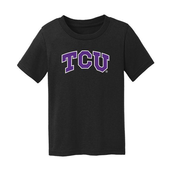 Toddler Chad & Jake Black TCU Horned Frogs Primary Logo T-Shirt