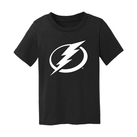Toddler Chad & Jake Black Tampa Bay Lightning Primary Logo T-Shirt