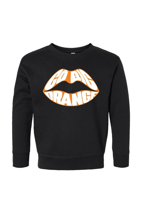 Toddler Chad & Jake Black Tennessee Volunteers Lips Sweatshirt