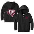 thumbnail image 1 of Toddler Chad & Jake Black Texas A&M Aggies Full-Zip Logo Hoodie, 1 of 1