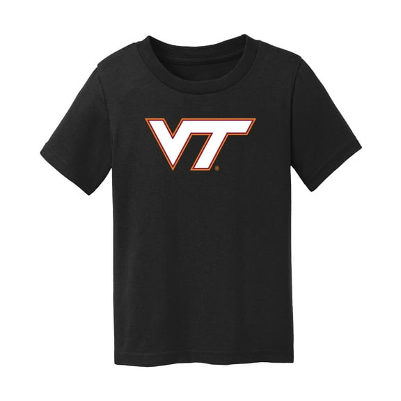 Toddler Chad & Jake  Black Virginia Tech Hokies Logo T-Shirt