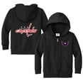 thumbnail image 1 of Toddler Chad & Jake Black Washington Capitals Logo Full-Zip Hoodie Jacket, 1 of 1