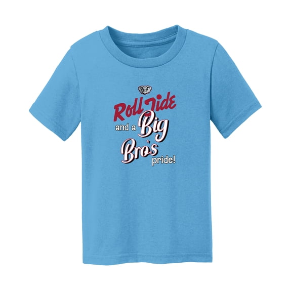 Toddler Chad & Jake Blue Alabama Crimson Tide Big Bro T-Shirt