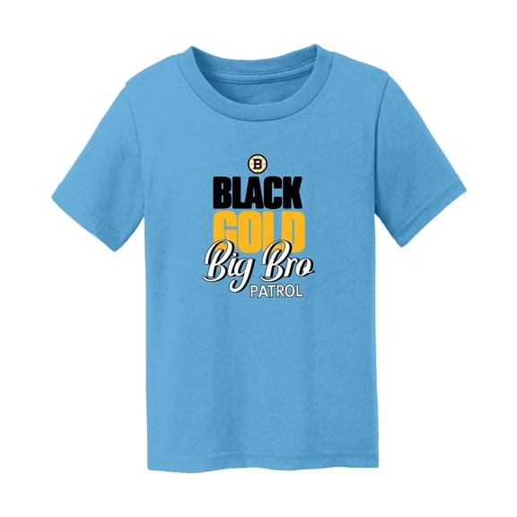 Toddler Chad & Jake Blue Boston Bruins Big Bro Graphic T-Shirt