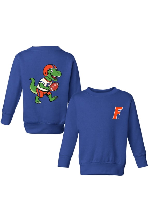 Toddler Chad & Jake Blue Florida Gators Dinosaur Sweatshirt
