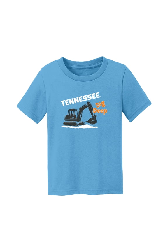 Toddler Chad & Jake Blue Tennessee Volunteers Digger T-Shirt
