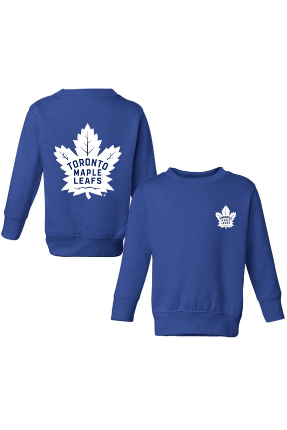 Toddler Chad & Jake Blue Toronto Maple Leafs Pullover Sweatshirt