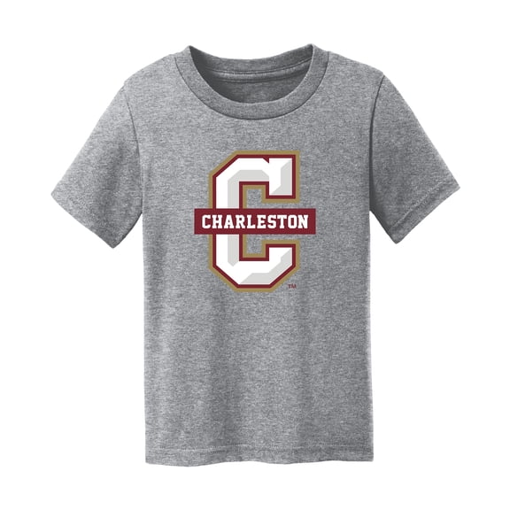 Toddler Chad & Jake  Heather Gray Charleston Cougars Logo T-Shirt