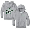 thumbnail image 1 of Toddler Chad & Jake Heather Gray Dallas Stars Logo Full-Zip Hoodie Jacket, 1 of 1