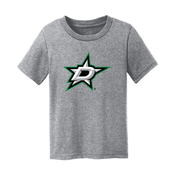 Toddler Chad & Jake Heather Gray Dallas Stars Primary Logo T-Shirt