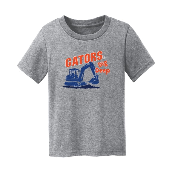 Toddler Chad & Jake Heather Gray Florida Gators Digger T-Shirt