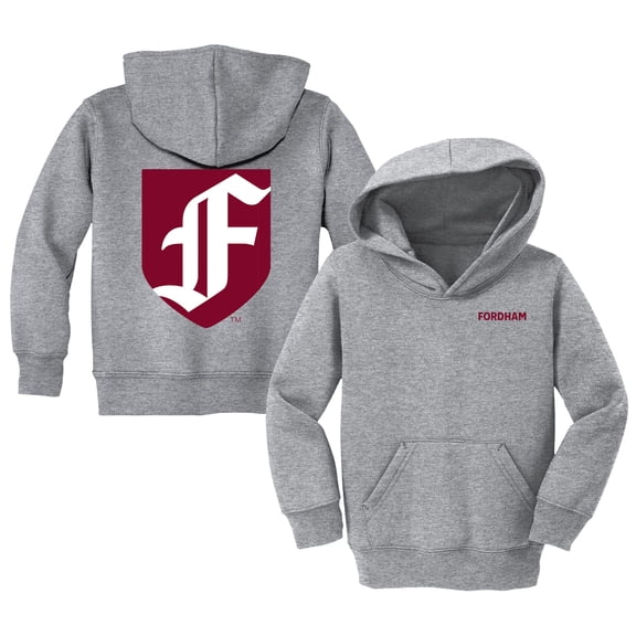 Toddler Chad & Jake Heather Gray Fordham Rams Logo Hoodie