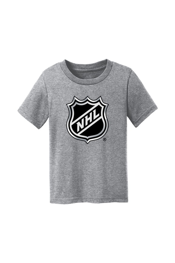 Toddler Chad & Jake Heather Gray NHL Primary Logo T-Shirt