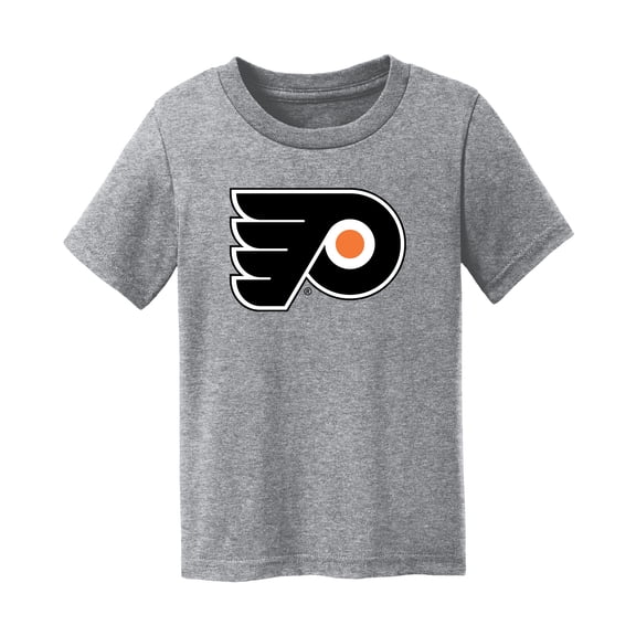 Toddler Chad & Jake Heather Gray Philadelphia Flyers Primary Logo T-Shirt