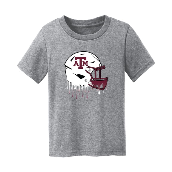 Toddler Chad & Jake Heather Gray Texas A&M Aggies Helmet T-Shirt