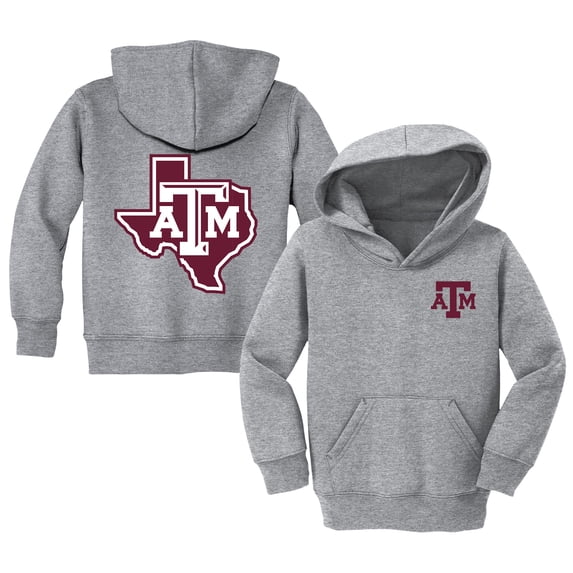 Toddler Chad & Jake Heather Gray Texas A&M Aggies Logo Hoodie