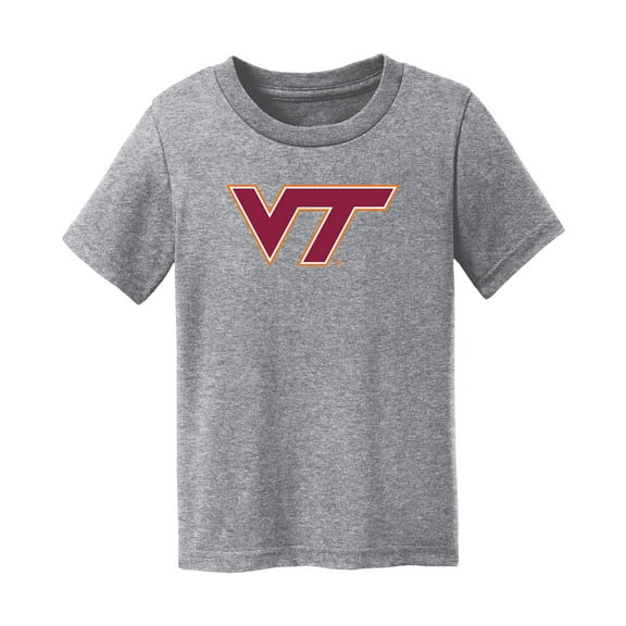 Toddler Chad & Jake  Heather Gray Virginia Tech Hokies Logo T-Shirt