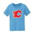 thumbnail image 1 of Toddler Chad & Jake Light Blue Calgary Flames Primary Logo T-Shirt, 1 of 1