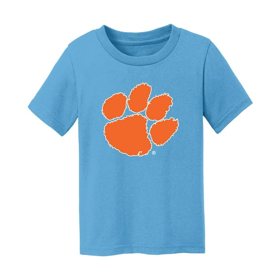 Toddler Chad & Jake  Light Blue Clemson Tigers Logo T-Shirt