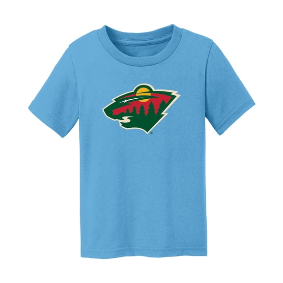 Toddler Chad & Jake Light Blue Minnesota Wild Primary Logo T-Shirt