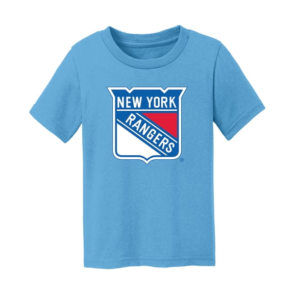 Toddler Chad & Jake Light Blue New York Rangers Primary Logo T-Shirt