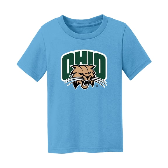 Toddler Chad & Jake Light Blue Ohio Bobcats Logo T-Shirt