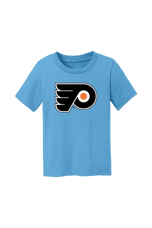 Toddler Chad & Jake Light Blue Philadelphia Flyers Primary Logo T-Shirt