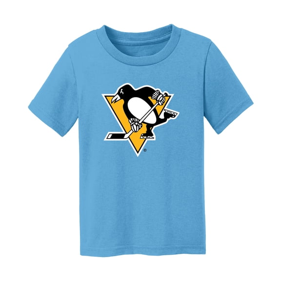 Toddler Chad & Jake Light Blue Pittsburgh Penguins Primary Logo T-Shirt