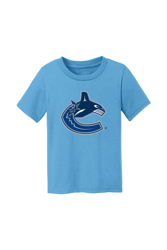 Toddler Chad & Jake Light Blue Vancouver Canucks Primary Logo T-Shirt