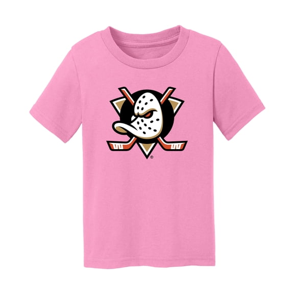 Toddler Chad & Jake Light Pink Anaheim Ducks Primary Logo T-Shirt