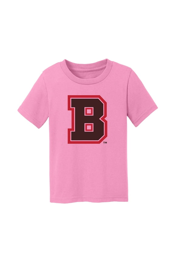 Toddler Chad & Jake  Light Pink Brown Bears Logo T-Shirt