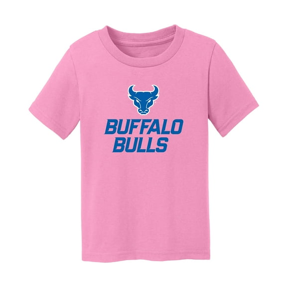 Toddler Chad & Jake  Light Pink Buffalo Bulls Logo T-Shirt