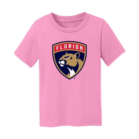 Toddler Chad & Jake Light Pink Florida Panthers Primary Logo T-Shirt