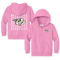 thumbnail image 1 of Toddler Chad & Jake Light Pink Nashville Predators Full-Zip Retro Sweatshirt, 1 of 1