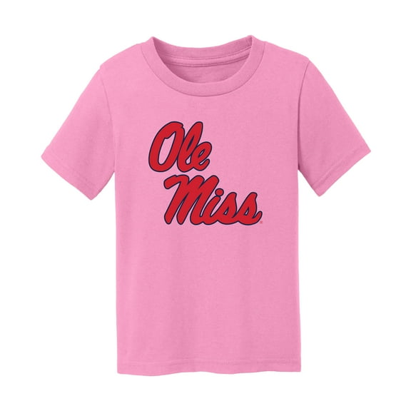 Toddler Chad & Jake Light Pink Ole Miss Rebels Logo T-Shirt