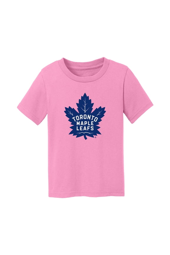 Toddler Chad & Jake Light Pink Toronto Maple Leafs Primary Logo T-Shirt
