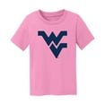 thumbnail image 1 of Toddler Chad & Jake  Light Pink West Virginia Mountaineers Logo T-Shirt, 1 of 1