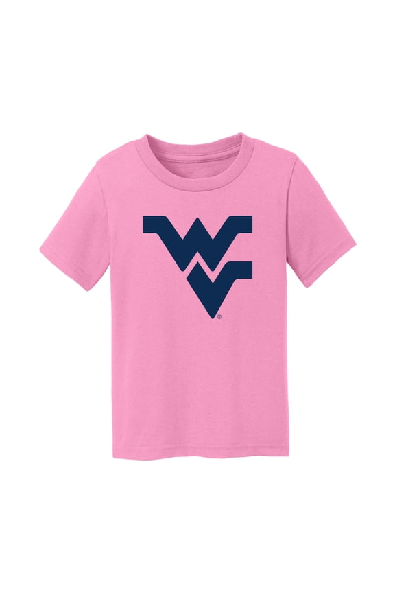 Toddler Chad & Jake Light Pink West Virginia Mountaineers Logo T-Shirt
