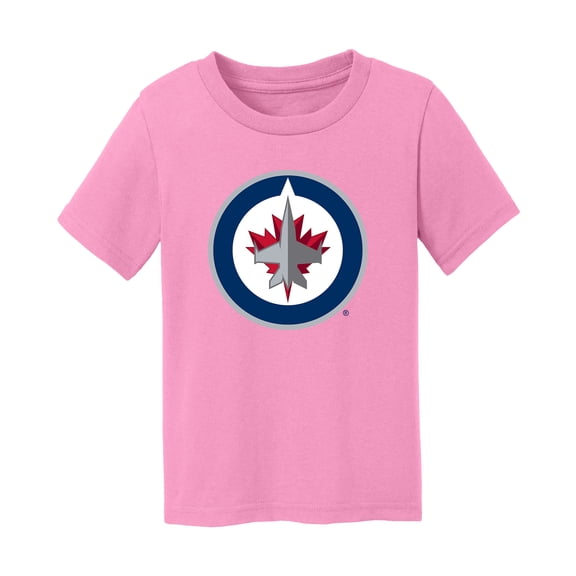Toddler Chad & Jake Light Pink Winnipeg Jets Primary Logo T-Shirt