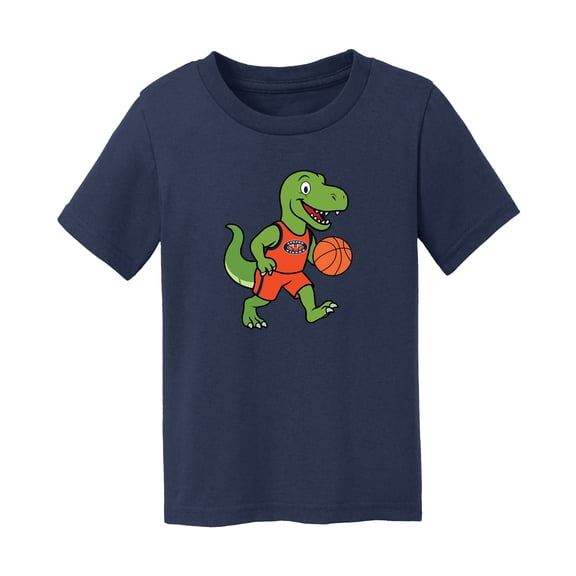 Toddler Chad & Jake Navy Auburn Tigers Dinosaur T-Shirt