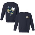 thumbnail image 1 of Toddler Chad & Jake Navy Georgia Tech Yellow Jackets Logo Pullover Sweatshirt, 1 of 1
