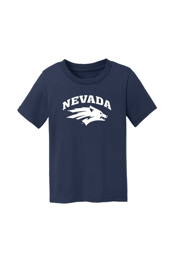 Toddler Chad & Jake  Navy Nevada Wolf Pack Logo T-Shirt