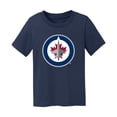 thumbnail image 1 of Toddler Chad & Jake Navy Winnipeg Jets Primary Logo T-Shirt, 1 of 1