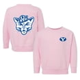 thumbnail image 1 of Toddler Chad & Jake Pink BYU Cougars Logo Pullover Sweatshirt, 1 of 1